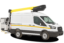 Minibus Rental Stockport - 12.5M Cherry Picker 3.5T - Van hire Stockport