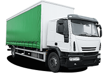 Minibus Rental Stockport - 18 Tonne Curtain Side Truck - Truck hire Stockport