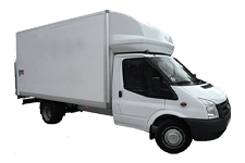 Minibus Rental Stockport - Ford Luton 3.5 Ton Tail Box Lift Truck - Truck hire Stockport